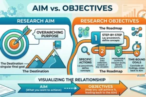 Difference Between Research Aim and Objectives