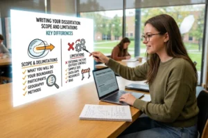 Write a Dissertation Scope and Limitations