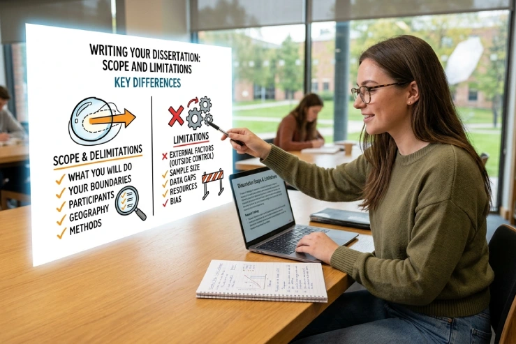 Write a Dissertation Scope and Limitations